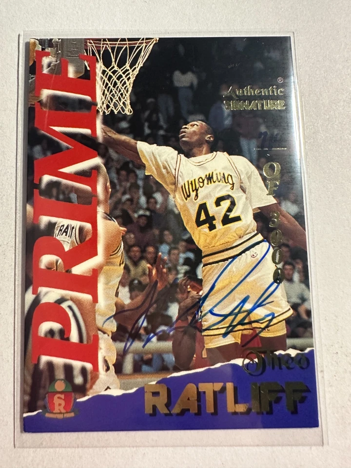 K113,255 - 1995 Signature Rookies Prime Auto #31 Theo Ratliff #/3000 - Image 1 of 1