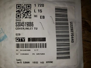 5304519086 Copertura frigorifero produttore di apparecchiature originali Frigidaire nuovo - Foto 1 di 1