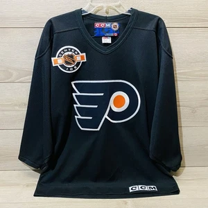CCM NHL Philadelphia Flyers Center Ice Jersey Mens Medium Hockey EUC - Picture 1 of 11