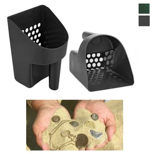 1 robuste robuste Kunststoff Strand Sand Schaufel Schatzsuche Sieb Schaufel Goldbergbau - Bild 1 von 1