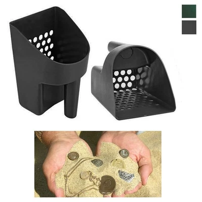 ATB 1 Tough Durable Plastic Beach Sand Scoop Treasure Hunt Sifter Shovel Gold Mining