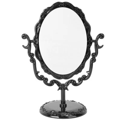 Table Top Vanity Mirror with Lights Decorative Vintage Ornate Makeup - Image 1 of 4