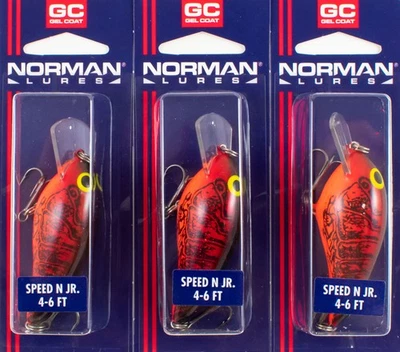 (LOT OF 3) BILL NORMAN SPEED N JR 3/8OZ NMSNJF135 CHILI BOWL I1215 - Image 1 of 2