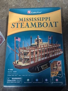 CubicFun 3D Puzzle Vessel Ship MS Steamboat Models Toys Building Kit NEW SEALED  - Picture 1 of 4