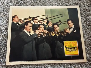Vintage Movie Lobby Card "Springtime in the Rockies" 1942 - Picture 1 of 1