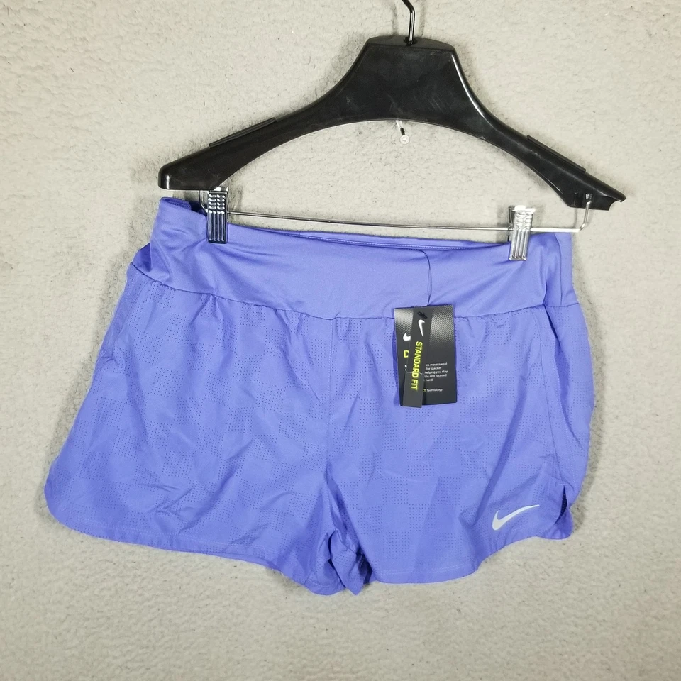 Pantalones Cortos para Correr Nike Para Mujer Grandes Púrpura SECO Ajuste Estándar DD2283-500 Nuevos con Etiquetas Foto 1 de 4