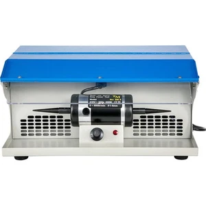 Tisch Poliermaschine Polierbock Polierstaubmaschine Schleifbock mit Staubsammler - Bild 1 von 12