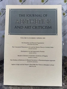 The Journal of Aesthetics and Art Criticism: Vol 59, No. 2 - Spring 2001 - Imagen 1 de 3