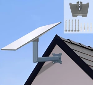 TEMZICK Starlink Gen 3 Wall Roof Pole Adjustable Mount Kit For V3 Starlink Dish - Picture 1 of 5
