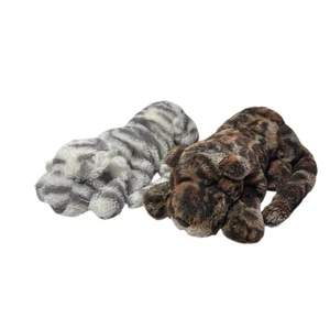"Lote de 2 leopardos o tigres Jellycat usados buen estado limpio retirado 11""" - Imagen 1 de 18