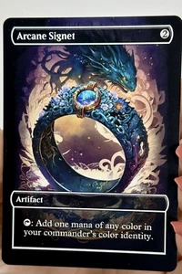 Tarjeta proxy sello arcano con arte diseñado a medida - Imagen 1 de 2