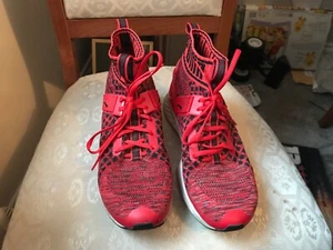 PUMA IGNITE EVOKNIT HI TOP RED TRAINERS MENS YOUTHS SIZE 7 - Picture 1 of 6