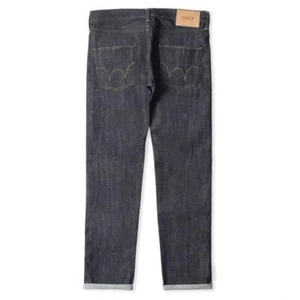 Pantalones de mezclilla Edwin ED-55 lista roja salvaje 14 oz sin lavar - Imagen 1 de 5