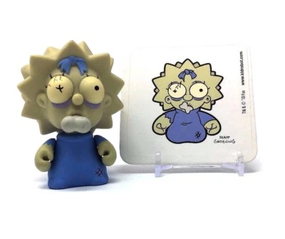  Zombie Maggie (Simpsons) 3" Vinyl Figure From Kidrobot 1/100 Rare - Image 1 of 4
