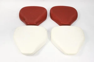 Satteldecke, Sitzgummi Set für MZ TS 250/0 - rot, komplett mit Schaumstoff - Bild 1 von 3