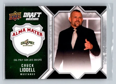 Chuck Liddell Upper Deck Draft Edition 2009-10 09-10  Alma Mater - Image 1 of 3