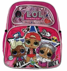 ""Rock the Beat"" ¡LOL Surprise! Mochila de lujo de 12" para niños pequeños talla Born to Rock - Imagen 1 de 1