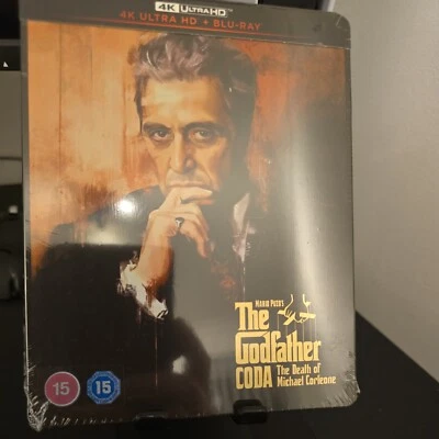 🎬The Godfather Coda,The Death of Michael Corleone 4K Ultra HD B-Ray, Freepost🚚 - Image 1 of 3