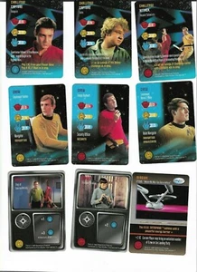 1996 FLEER/SKYBOX STAR TREK THE CARD GAME NEAR COMPLETE SET 284 CARDS - Picture 1 of 3