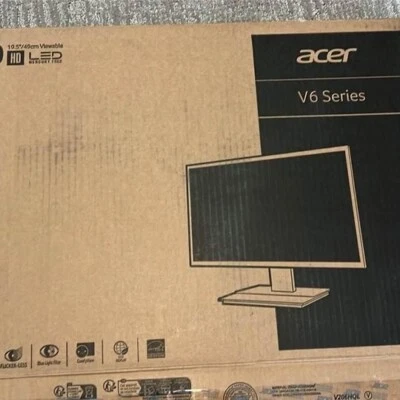 Acer V6 Series 19.5” Viewable HD LCD Monitor | Model V206HQL - Image 1 of 3