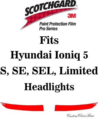 Película de protección de pintura 3M Scotchgard serie Pro para Hyundai Ioniq 5 2022 2023 Foto 1 de 3