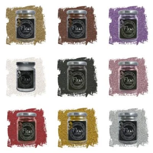 Glitter in Polvere Fleur per Pittura Vernici Decorazioni 90 gr - Foto 1 di 11