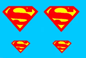 Corgi Juniors Supermans Super mobile, Set of stickers, No car, - Picture 1 of 2
