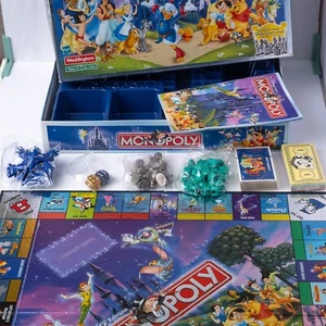 Monopoly The Disney Edition Board Game 2001 COMPLETE - Picture 1 of 15