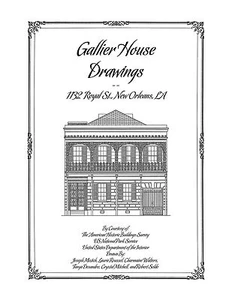 Gallier House Drawings, New Orleans - Architectural House Plans - Bild 1 von 5