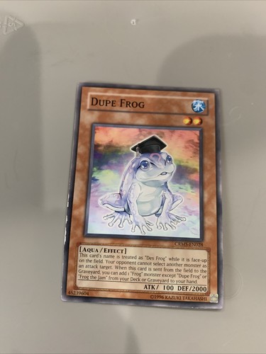 YUGIOH DUPE FROG COMMON LIGHT PLAYED | eBay