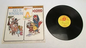 Storyteller Mercury 2 Stories Alice in Wonderland & Pinocchio Record LP SLP109 - Picture 1 of 3