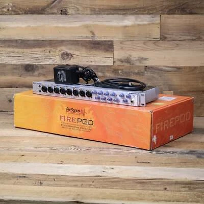 PreSonus Firepod FireWire Audio Interface Fire-Pod FP10 Studio Recording U258240 - Image 1 of 4