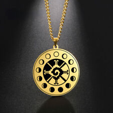 Azulejo Symbol of Mayan Deity Hunab ku Pendant Necklaces Jewelry Men Talisman
