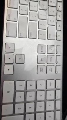 Apple Keyboard A1243 MB110LL/B USB Wired Keyboard with Numeric Keypad NEW NOS - Image 1 of 4