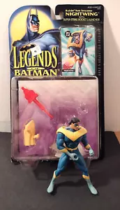 Figura de acción Nightwing suelta con paquete/leyendas de Batman/Kenner/1994/Robin - Imagen 1 de 5