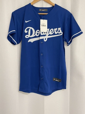 NEW Nike Los Angeles Dodgers Cody Bellinger Jersey Blue MLB Youth Large (14-16) Cover