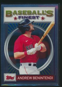 2020 Topps Baseball's Finest Flashbacks #83 Andrew Benintendi Red Sox