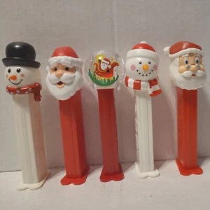 PEZ Weihnachtsfeiertag Konvolut seltene leere PEZ Spender Ungarn & China - Bild 1 von 8