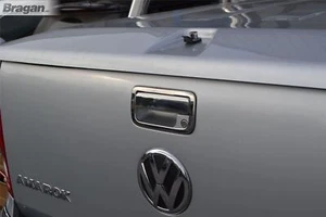 Boot Door Chrome Trims To Fit Volkswagen VW Amarok 2016 - 2023 4x4 Stainless Lid - Picture 1 of 2