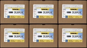 Case Lot of 60 Waxie The Wave 3D Urinal Deodorizer - Spiced Apple 6 boxes of 10 - Picture 1 of 3