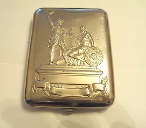 VINTAGE ZIGARETTENETUI MIT DEM ALTEN OLYMPISCHEN GRUNDSTÜCK UNGLAUBLICH SCHÖN # 188 - Bild 1 von 3