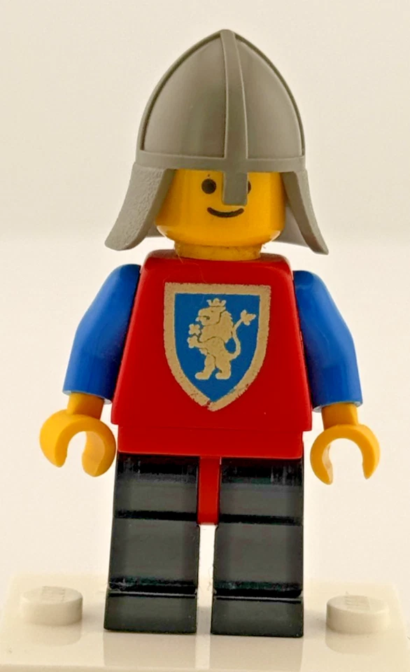 LEGO Crusader Hacha Soldado Minifigura CAS112 Castillo Minifigura 6081 De Colección Impecable Foto 1 de 2