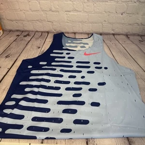 Nike 2023 Pro Elite Singlet Racing Tank Top Made In USA Size Medium DR4846 455 - Picture 1 of 5