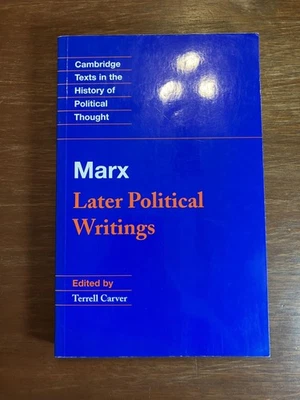Karl Marx, Terrell Carver / Marx Later Political Writings 1996 - Image 1 of 4