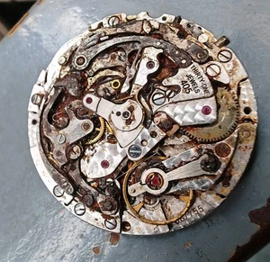 Zenith El Primero 405 MOVEMENT INCOMPLETE chronograph parts repair project - Picture 1 of 9