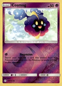 Cosmog Common Reverse Holo SM - Cosmic Eclipse 99/236 Pokémon TCG - Picture 1 of 2