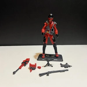 Hasbro G.I. Figura de acción Joe 50 aniversario Cobra Night Viper V5 4" - Imagen 1 de 7