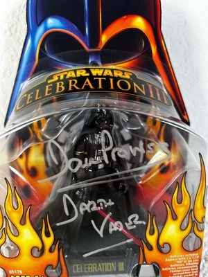 Star Wars Celebration III Talking Darth Vader Figure  2005 SDCC Exclusive Signed - Image 1 of 2