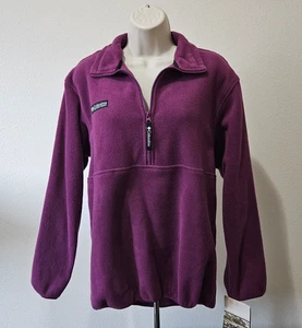 [NWT] Columbia Sportswear Boundry Creek Pullover 1/2 Zip Fleece Sweater Size S/M - Picture 1 of 10