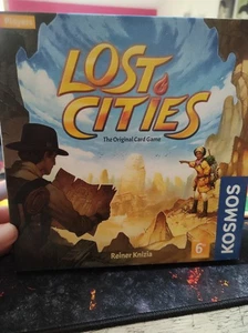 Lost Cities Card Game By Reiner Knizia With 6th Expedition - Picture 1 of 12